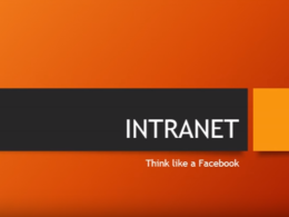 What is Intranet?